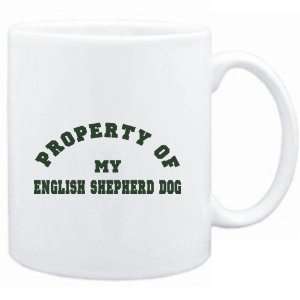   White  PROPERTY OF MY English Shepherd Dog  Dogs
