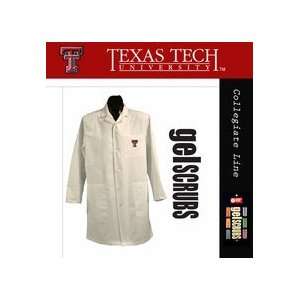   Red Raiders Long Lab Coat from GelScrubs (Extended Sizes) Sports