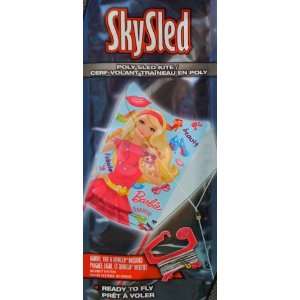  Barbie Kite   Sky Sled Kite Toys & Games