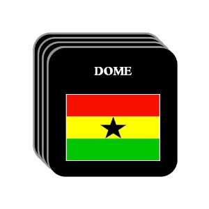  Ghana   DOME Set of 4 Mini Mousepad Coasters Everything 