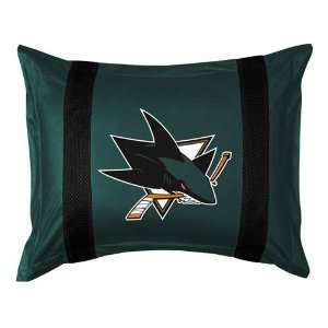  San Jose Sharks NHL Sidelines Collection Pillow Sham 