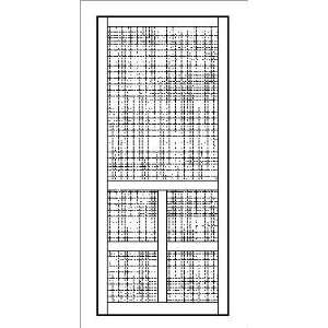 Screen Tight LAF32 Solid Vinyl Screen Door, White, 32 Inch by 80 Inch 
