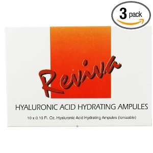  Reviva Labs Hyaluronic Acid Hydrating Ampules   10 Ea 