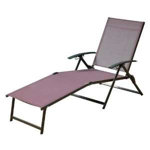  Mosaic Folding Sling Chaise Lounge Patio, Lawn & Garden