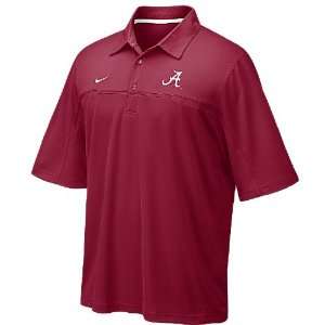   Nike Alabama Crimson Tide Dri FIT Logo Polo Shirt