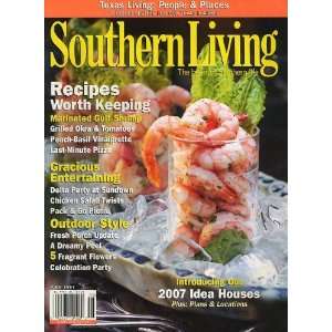  Southern Living June 2007 Southern Living Books