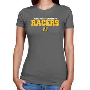  Murray State Racers Ladies Charcoal University Name Slim 