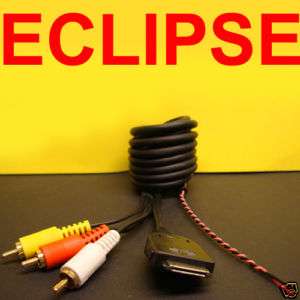 ECLIPSE iPC 409 RCA IPOD VIDEO INTERFACE CABLE AVN4430  