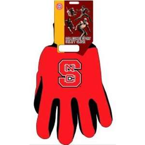  North Carolina State Wolfpack NCAA Two Tone Gloves Sports 