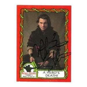   Slater autographed trading card Robin Hood (ip) 