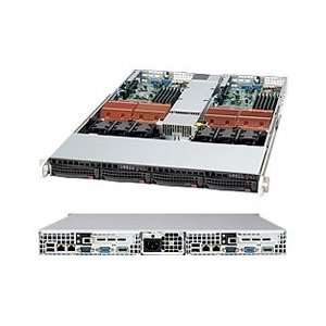  Supermicro Server Barebone SYS 6015TC 10GB 1U Quad Dual 