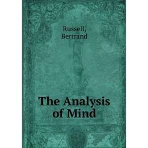  The Analysis of Mind Bertrand Russell Books