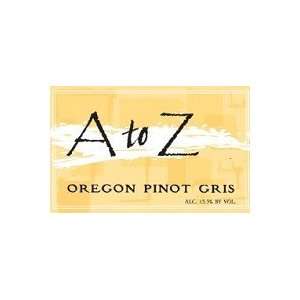  2010 A to Z Oregon Pinot Gris Grocery & Gourmet Food