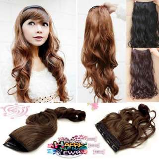 2011 new curly wavy wig extension women s human made hair