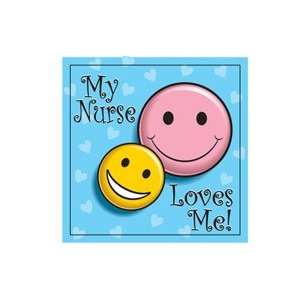  PS258 Sticker My Nurse Loves Me 2.5x2.5 100 Per Pack by 