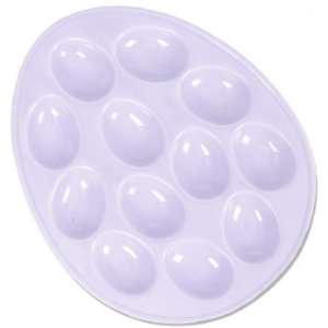 BIA Lilac Deviled Egg Plate 