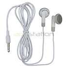 Headset Earbud Headphone for iPod nano mini video WHITE