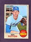1968 Topps #103 Don Sutton Dodgers (Near Mint) *280475
