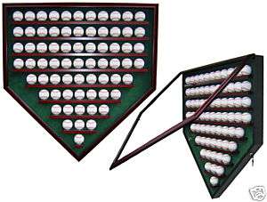69 BASEBALL DISPLAY CASE   HOMEPLATE SHAPED SPORTS CASE  
