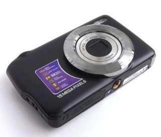 New Digital Camera Anti Shake 15 MP 2.7 TFT 5X optical zoom DC610 