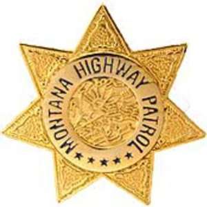  Montana Highway Patrol Badge Pin 1 Arts, Crafts & Sewing
