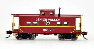 Bachmann N Scale Train Northeast Steel Caboose Lehigh Valley (Red 
