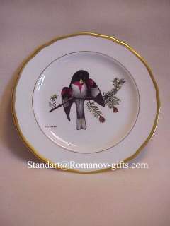 RAY HARM SPODE PLATES AMERICAN SONGBIRDS set of 12  