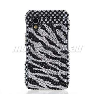 BLING RHINESTONE CRYSTAL CASE COVER + SCREEN FOR SAMSUNG S5830 GALAXY 