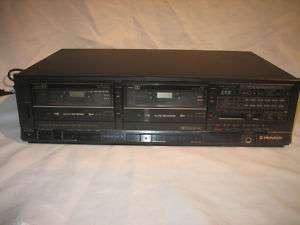 Pioneer StereoDual Cass Deck Model CT 1270WR  