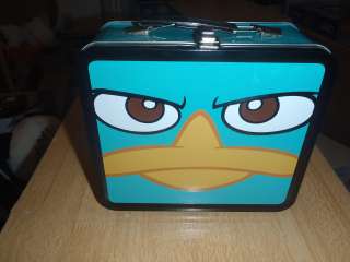 PHINEAS ANS FERB METAL LUNCHBOX AGENT P WANTS YOU BY DISNEY  