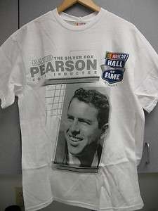 2011 David Pearson Inductee Hall of Fame T Shirt  CFS  