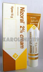 Nizoral® cream   antifungal (ketoconazole 2%) – 15g  