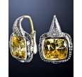 judith ripka canary crystal and diamond roma earrings