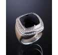 david yurman onyx and diamond albion ring