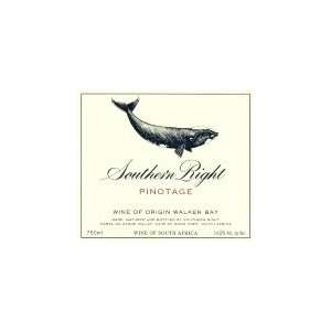  2008 Southern Right Pinotage 750ml Grocery & Gourmet Food