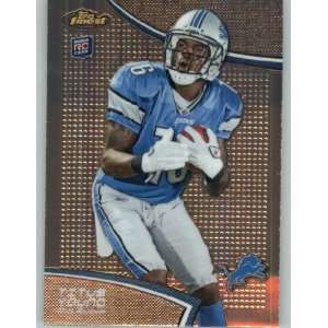  2011 Topps Finest #102 Titus Young RC   Detroit Lions (RC 