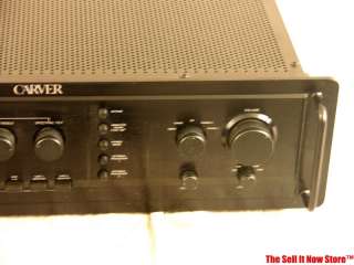 Vintage Carver C19 C 19 Stereo Reference Audiophile Preamp Pre 