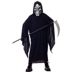  Childs Grim Reaper Robe Costume (Sz Large 10 12) Toys & Games