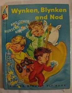 RARE Vintage Wynken, Blynken and Nod Eugene Field 1956  