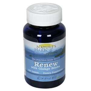 Natures Harbor Discover Your Inner Health Renew, With Ginkgo Biloba 
