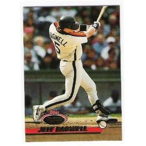 1993 Stadium Club #384 Jeff Bagwell   Houston Astros  