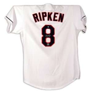  Cal Ripken Jr Baltimore Orioles Autographed White Jersey 