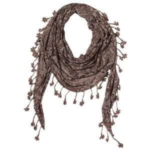   Three Cheers for Girls 73214 Bliss Brown Burnout Scarf