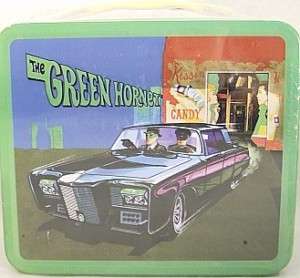 Green Hornet & Kato(Bruce Lee) The Black Beauty Repro Tin Lunch Box by 