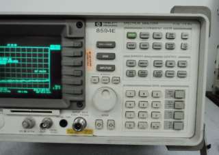 HP 8594E SPECTRUM ANALYZER 9 kHz 2.9 GHz OPTION041  