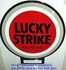Lucky Strike Cigarette 24x27 Embossed T