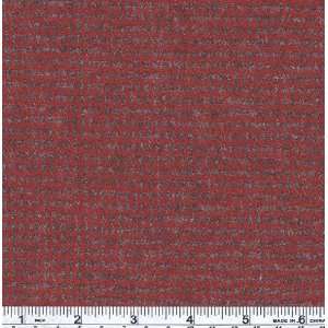  45 Wide Heavyweight Flannel Plaid Country Tweed Red 