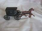 Vintage Cast Iron Horse, & Carriage ~ Amish / Pennsylvania Dutch 