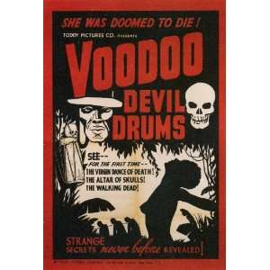  Voodoo Devil Drums (1944) 27 x 40 Movie Poster Style A 
