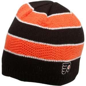  Reebok Philadelphia Flyers Ladies Orange Black Striped 